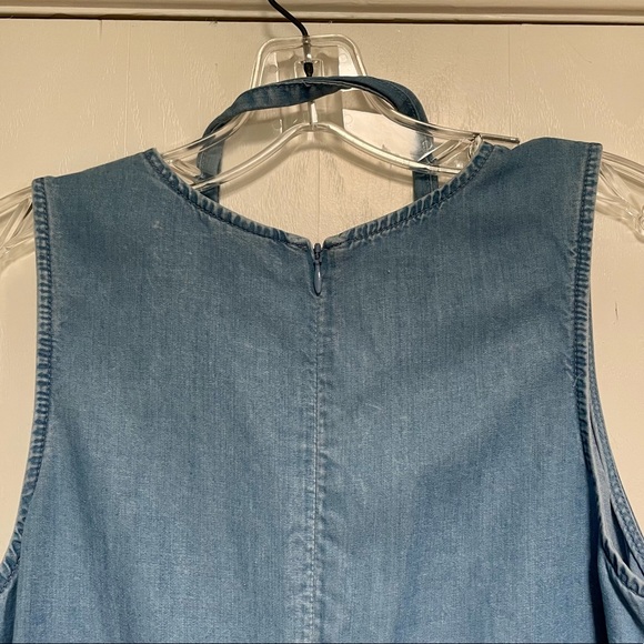 Denim high-low hem dress - Picture 4 of 8